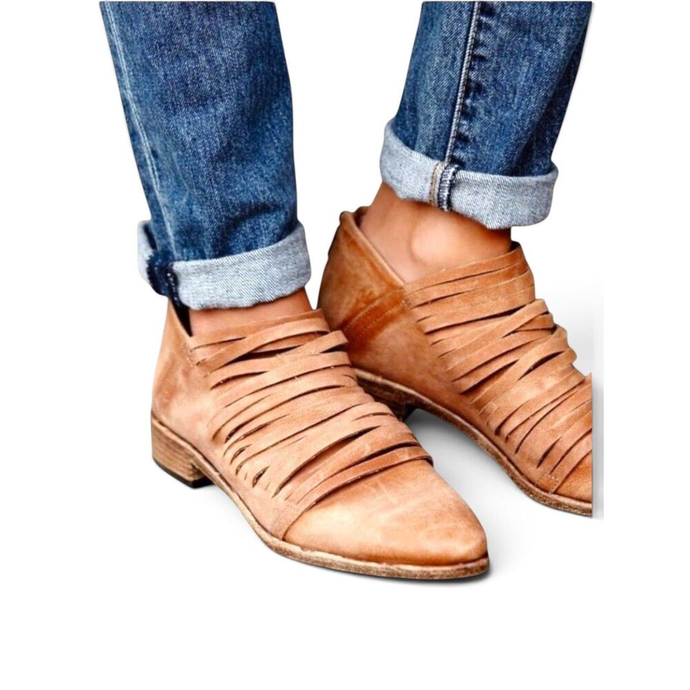 Free People Lost Valley Ankle Booties EU 37